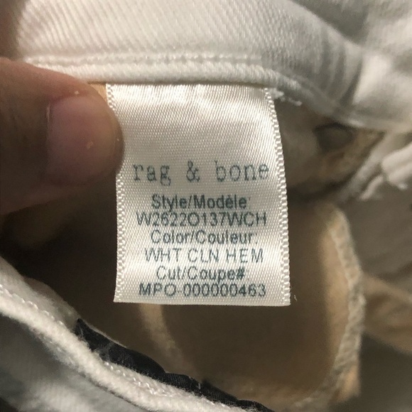 Women's White High-Waisted Jeans - Picture 4 of 7